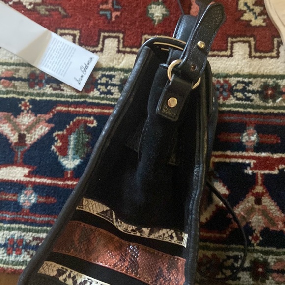 Sam Edelman Suede & Leather Purse with shoulder strap and handle. NWT - Picture 7 of 7